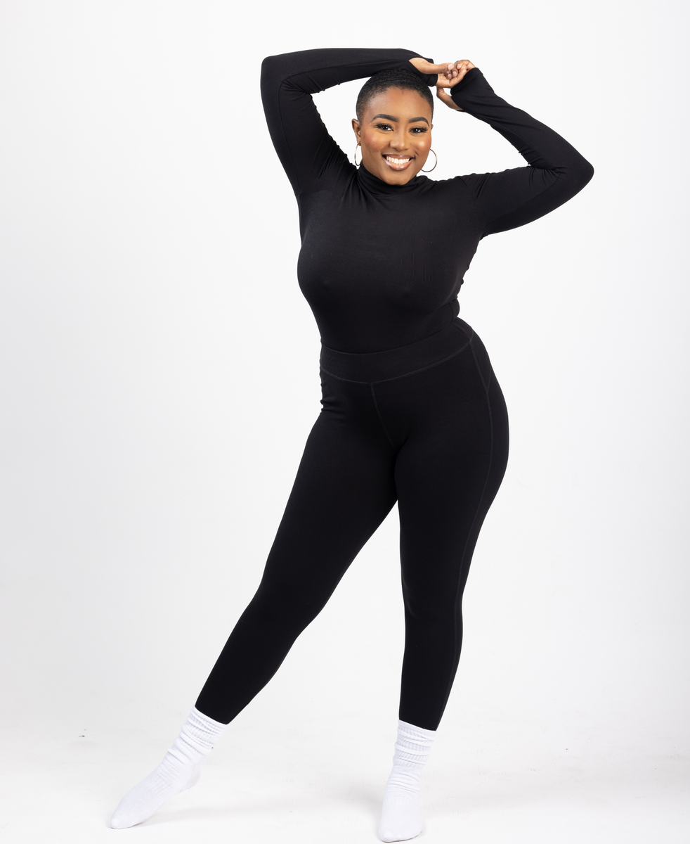 Essential Ribbed Legging – Truly Bonded