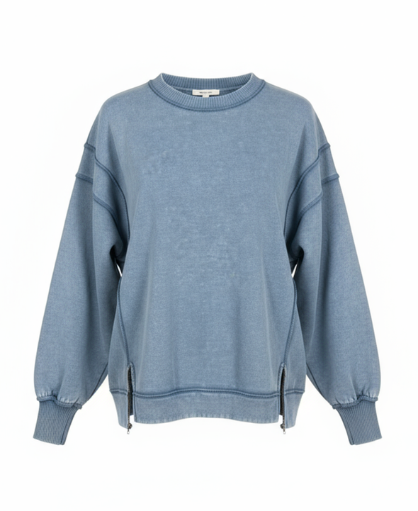 Exposed Seam Sweatshirt