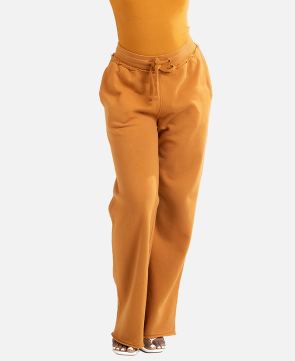 Essential Cotton Flare Joggers