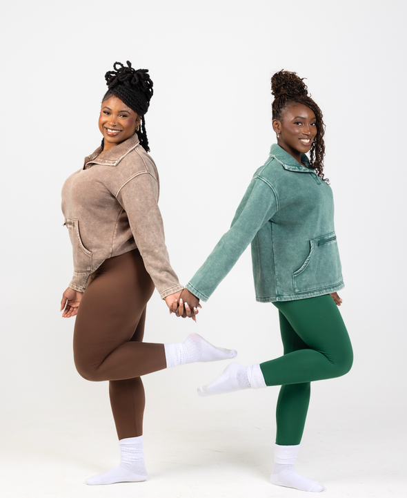 Button Me Up Legging Set