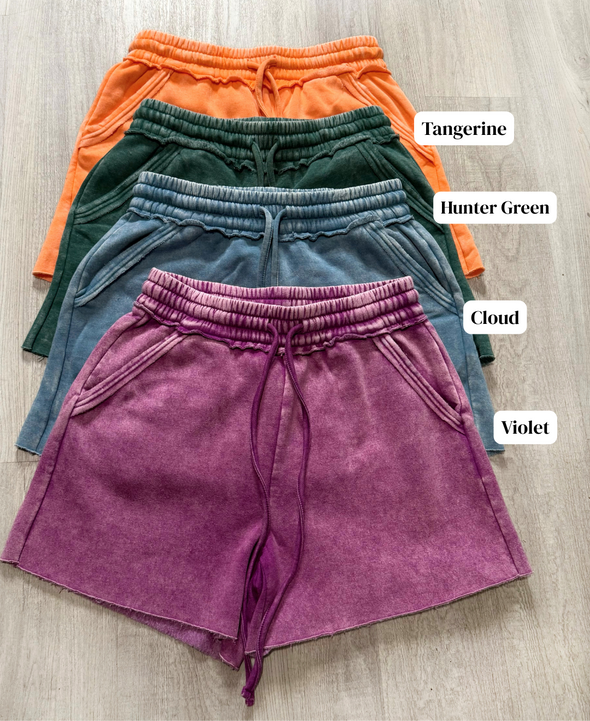 Mineral Wash Everyday Shorts