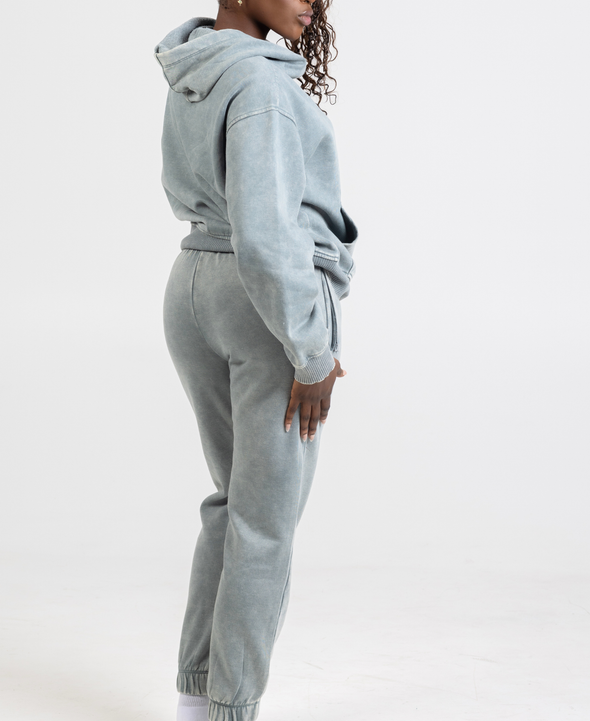 Mineral Wash Hoodie Set