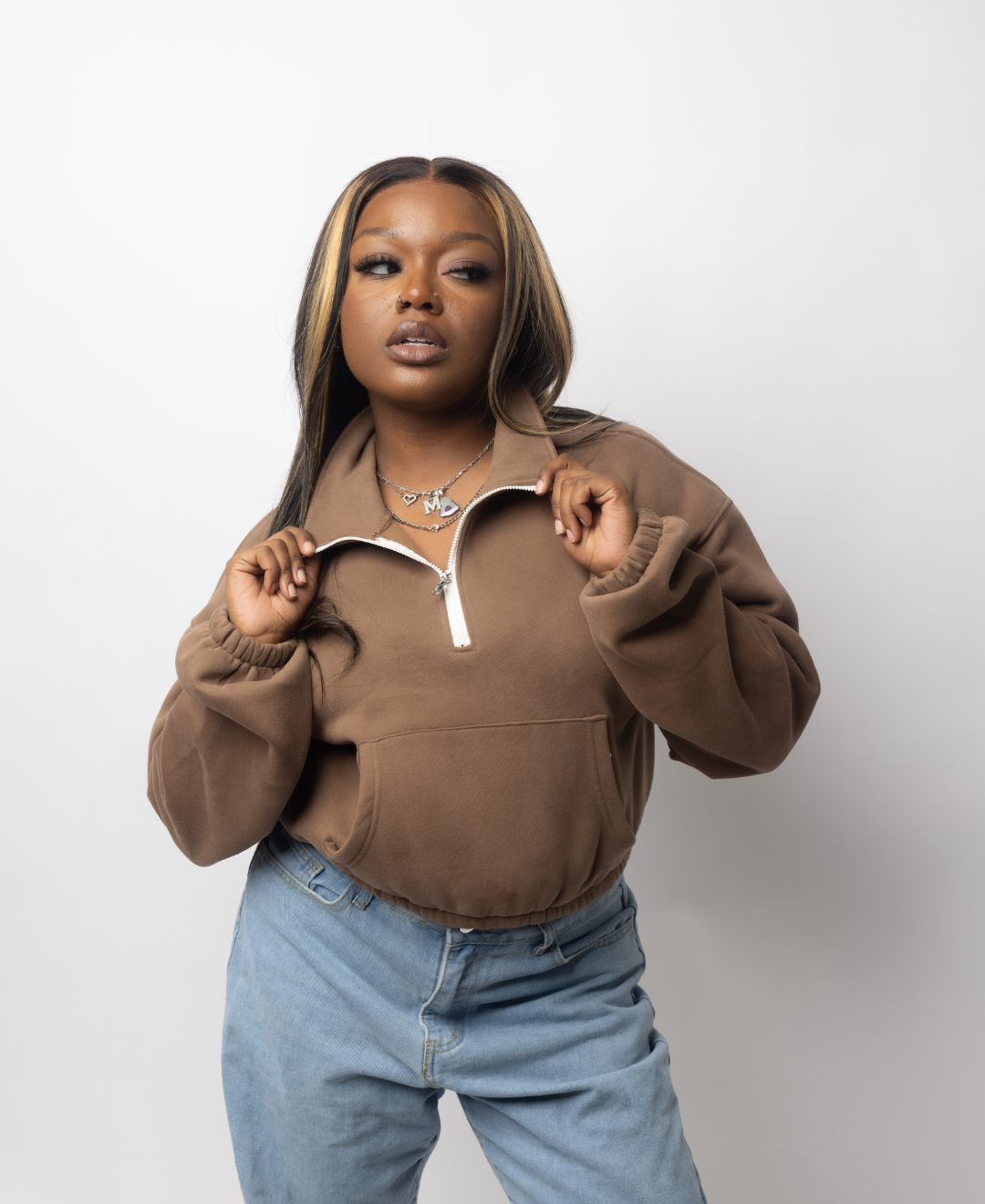 Zip Me Up” | Cropped Pullover – Truly Bonded Zip Me Up” | Cropped Pullover – Truly Bonded