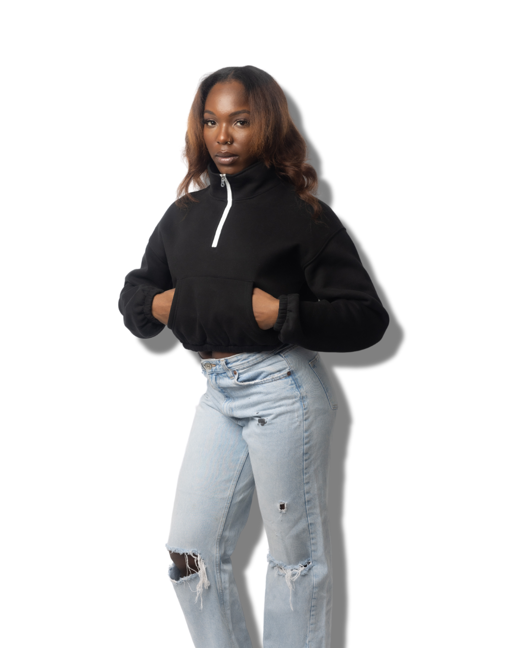 Zip Me Up” | Cropped Pullover – Truly Bonded Zip Me Up” | Cropped Pullover – Truly Bonded