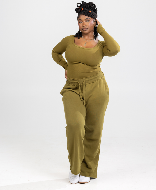 Essential Ribbed Long Sleeve Top