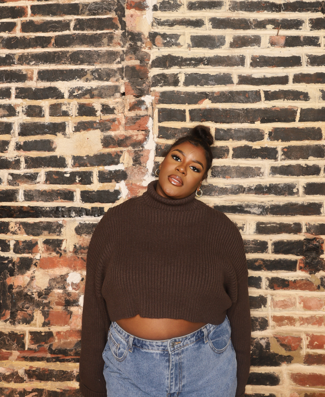 Knit 2025 turtle neck