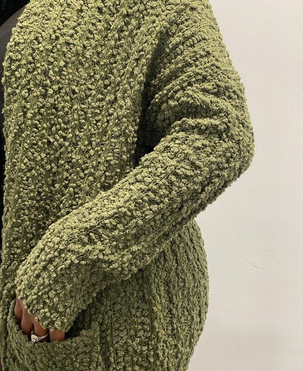 Plush Knit Cardigan